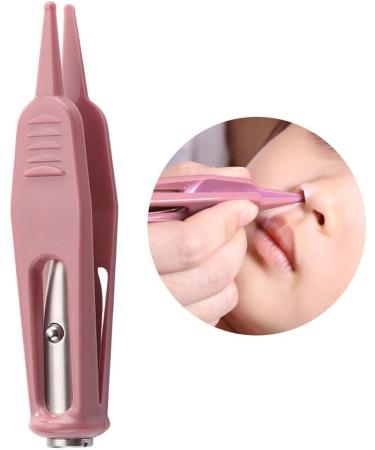 LED Light Ear Navel Nose Cleaning Clip Tweezers Nose Cleaner Remover Nose Ear Care Tool Safe For Baby Adults - Buy Online on GoSupps.com