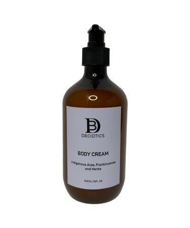 aloe and frankincense body cream moisturizes skin from oily to normal.
