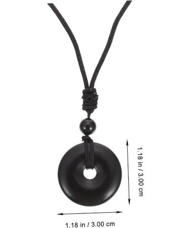 Fomiyes 5-St Necklace with Safety Buckle | Amethyst Stone Neck Chain for Women & Men | Portable Protection Jewelry - Buy Online on GoSupps.com