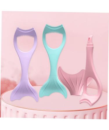 Didiseaon 2pcs Heated Lash Curler Eyeshadow Lengthening Mascara Eyeliner Stencils Auxiliary Third Gear - Buy Online on GoSupps.com