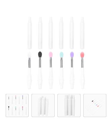 6pcs Silicone Lip Brush Set - Lipstick & Lip Mask Applicator for Flawless Makeup - Buy Online on GoSupps.com