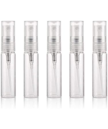 Enslz 20 Empty Clear 5ml Glass Spray Bottles - Refillable Travel Perfume Containers - Buy Online on GoSupps.com