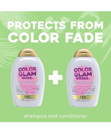 OGX Kandee Johnson Hugs & Kisses Ultra Hydrating Conditioner - Sulfate-Free Moisturizing for Color-Treated Hair 13 oz - Buy Online on GoSupps.com