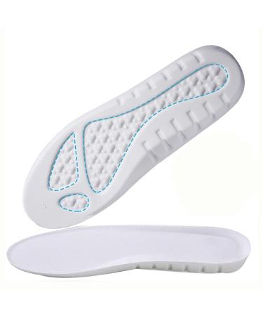 YTYZC Soft High Elastic Sports Insoles Shock Absorption Breathable Shoe Pad Men Women Running Light Weight Insole Accessories (Size : 39)