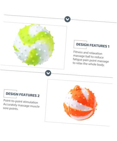 Beavorty Silicone Hand Exercise Balls - Finger Strengthening & Rehabilitation Massage for Hand Muscles - Portable Medium Orange Handle - Buy Online on GoSupps.com