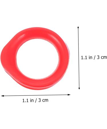PopetPop Silicone Ring Scissors Accessories - 4-Piece Onion Cutter & Fabric Scissors with Finger Protection Clamping Blocks - Buy Online on GoSupps.com