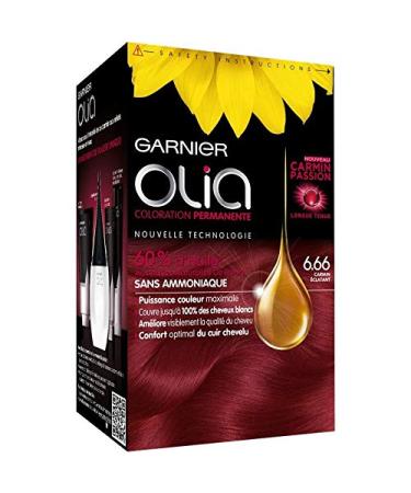 OLIA - Olia Coloration N 6.66 Carmin Eclatant - Lot De 2 - Livraison Gratuite