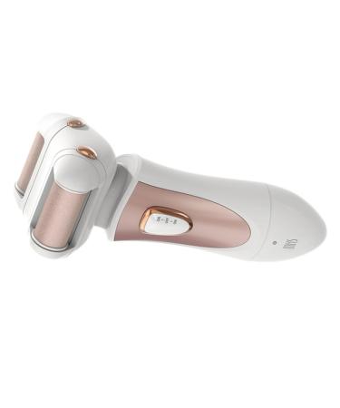 Beatifufu Electric Foot Grinder Coarse Foot Rechargeable Foot Callous Removers Pedicure Tools for Feet Foot Remover Tool Rechargeable Callous Remover Pedicure Foot Care Tool Abs White