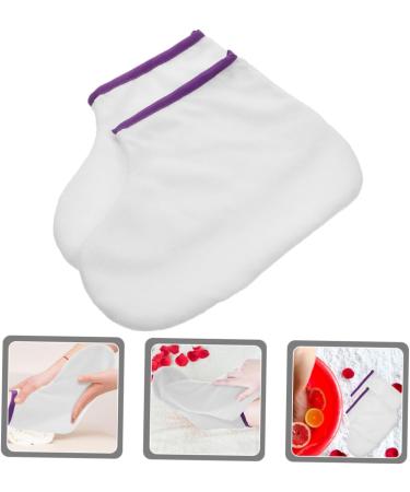 Housoutil 1 Pair Foot Care Socks Paraffin Foot Bags Paraffin Wax Heated Booties Paraffin Wax Cover Paraffin Bags Wax Bags Hand Feet Wax Cover Spa Cover Beauty Wax Polyester Simple - Buy Online on GoSupps.com