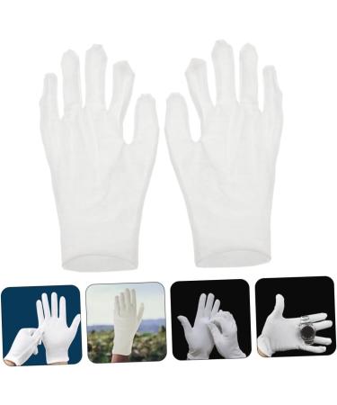HONMEET 12 Pairs Moisturizing Gloves Work Gloves Working Gloves Moisturizing Overnight Gloves Cotton White - Buy Online on GoSupps.com