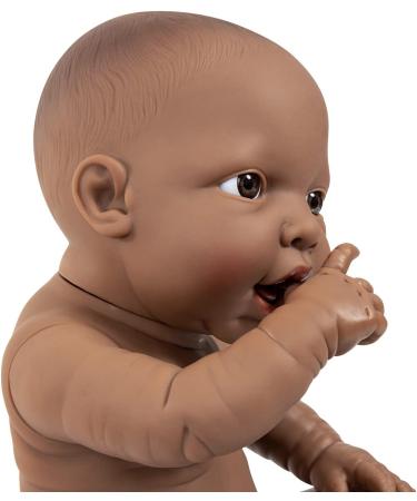 Bayer Design 94200AB Lifelike Newborn Baby Doll Boy - Realistic 42 cm Dark-Skinned Doll for Kids | International Shipping Available - Buy Online on GoSupps.com