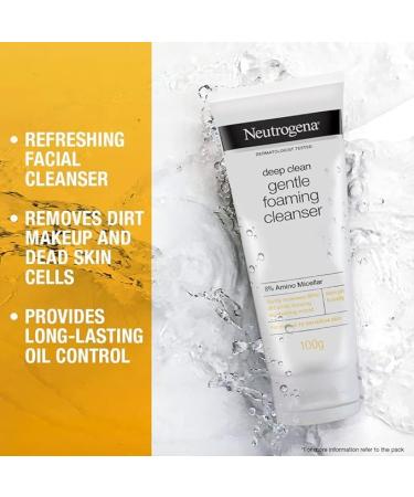 Deep Clean Foaming Cleanser 50gm - Refreshing Face Wash for All Skin Types | International Shipping Available - Buy Online on GoSupps.com