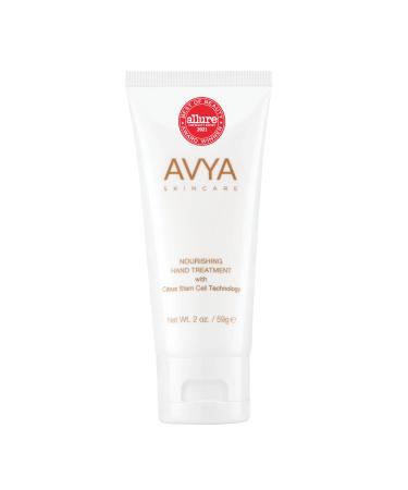 AVYA Hydrating Hand Lotion for Dry Skin   Nourishing Hand Healing Treatment for Dry and Ashy Skin/Hyaluronic Acid and Citrus Stem Cell Technology/Advanced Ayurvedic Skincare (2oz)