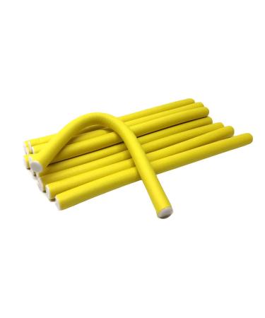 1/2 Diameter 9.5 Length Twist-flex Hair Roller Curling Rods 12 Pack