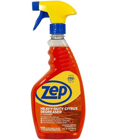 Zep Heavy-Duty Citrus Degreaser & Cleaner - 24 Oz (Pack of 2) | Restaurant-Grade Oil & Grease Remover for Stovetops & Appliances - International Shipping Available - Buy Online on GoSupps.com