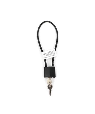 Gun Lock Tough Gun Cable Lock with Keys Easy to Use Key Turns Smoothly Trigger Lock Easy to Lock Well Built Wrapped With Soft Plastic Prevent Your Gun from Getting Scratched up 15 Cable Trigger lock black 15inch