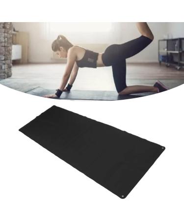 ANGGREK Grounding Mat | Black PU Yoga Grounding Sheet with 5M Cable - Improve Sleep & Reduce Stress - Buy Online on GoSupps.com