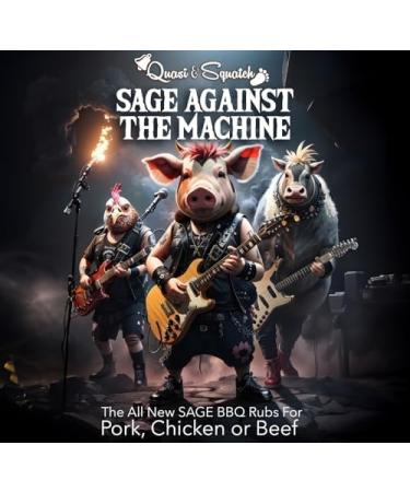  Quasi & Squatch Quasi & Squatch Beef Rub 440g Large BBQ Bottles (Pack of 2) - Buy Online on GoSupps.com