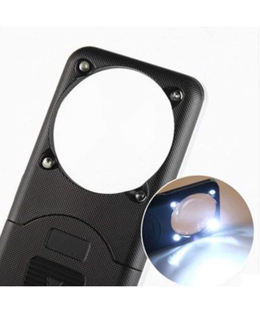 Screen Magnifier Portable 20x HD Optical Lens for The Elderly Read Antiques LED Light Loupe Magnifier with LED Light - Buy Online on GoSupps.com