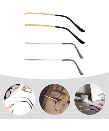 Iplusmile Glasses Legs Replacement - 2 Pairs Brille Temple for Optimal Fit & Comfort | International Shipping Available - Buy Online on GoSupps.com