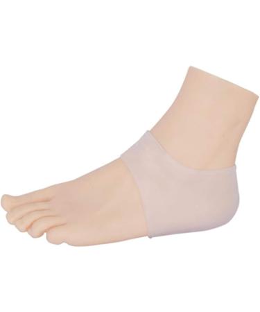 Silicone Moisturizing Gel Heel Socks for Cracked Feet | Pain Relief for Men & Women - International Shipping - Buy Online on GoSupps.com