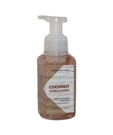 Bath & Body Works Gentle Foaming Hand Soap Coconut Sandalwood | Nourishing Hydrating & International Shipping Available - Buy Online on GoSupps.com