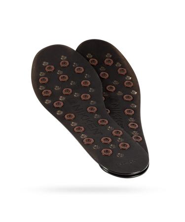 Shoe Insoles for Nikken Kenko mStrides 20211 - Relaxation & Balance - Magnetic Therapy Shoe Inserts - Improves Blood Circulation - Magnetic Technology - Large - Sizes 7-13
