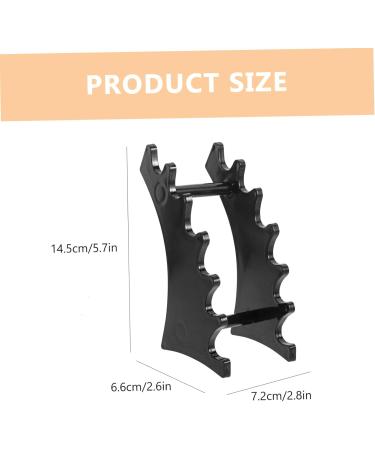 Show Rack Vanity Display Stand Brush Display Rack Brush Rack Brush Drying Rack Cosmetic Brush Stand Make Brush Storage Stand Brush Drying Holder Makeup Tools Plastic Makeup Brush - Buy Online on GoSupps.com