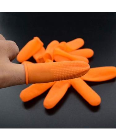 Milisten 200G Latex Finger Cots - Anti-Static Rubber Fingertips Protector Size L | International Shipping Available - Buy Online on GoSupps.com