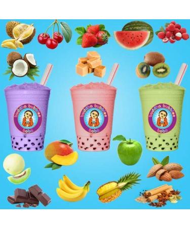 Buddha Bubbles Boba Cafe Latte Boba Tea Mix Powder 10oz - Authentic Bubble Tea Drink - Buy Online on GoSupps.com