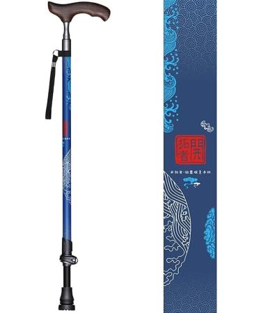 Telescopic Non Slip Crutches Carbon Fiber Wood T Handle Walking Sticks For Tourism Cane Trekking Nordic Walking Pole Hiking Crutches Ultralight Only 219G rollator walker Durable Mobility Aid for Arth