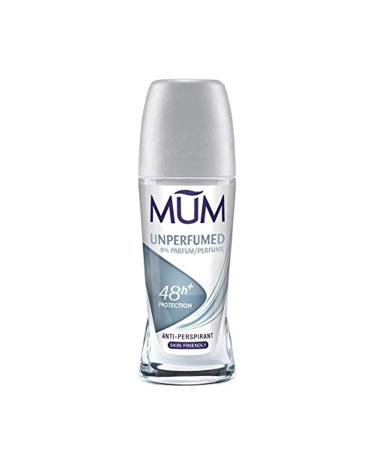 Mum Roll-On Deodorant Perfume-Free 50 ml Pack of 6 (6 x 50 ml) - Buy Online on GoSupps.com