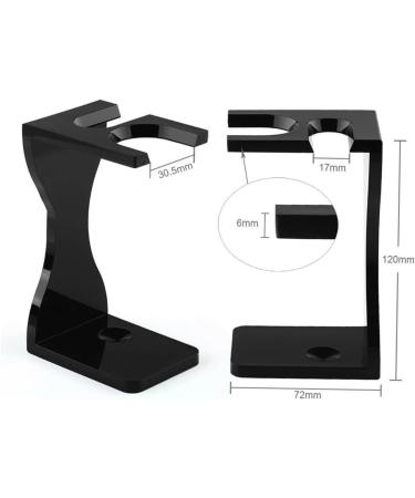 Premium Healeeved Shaving Set - Brush Bowl Holder & Razor Stand | Perfect Gift for Men - Acrylic Tools for a Smooth Shave - Buy Online on GoSupps.com