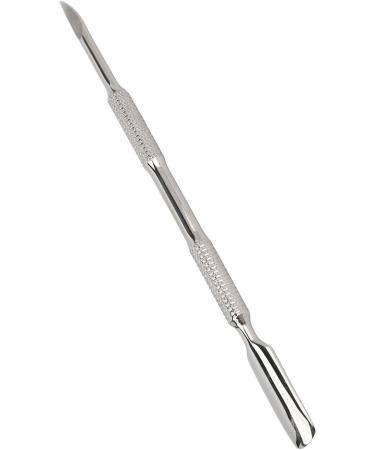 Dual Head Cuticle Pusher Stainless Steel Cuticle Pusher Nail Pedicure Tool for Dead Skin Callus Removal - Buy Online on GoSupps.com
