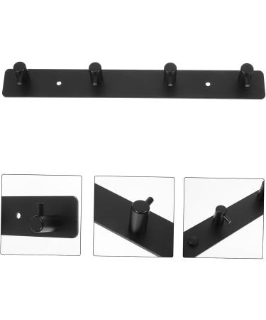 Alipis 1 Set Hanger Wall Mounted Coat Rack Robe Bathroom Door Hooks Wall Hooks Row Hook Storage Hook Towel - Buy Online on GoSupps.com