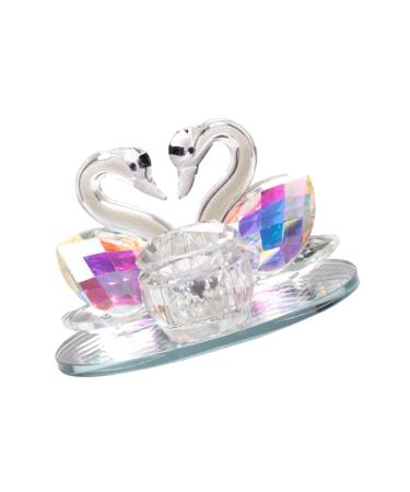 1pc Nail Art Crystal Cup Manicure Pen Washing Cup Dappen Dish for Acrylic Nails Mini Dappen Dish Mini Nail Bowl Cups Mini Tools Manicure Water Powder Cup Nail Polish Delicate 9.5x7.2cm As Shown