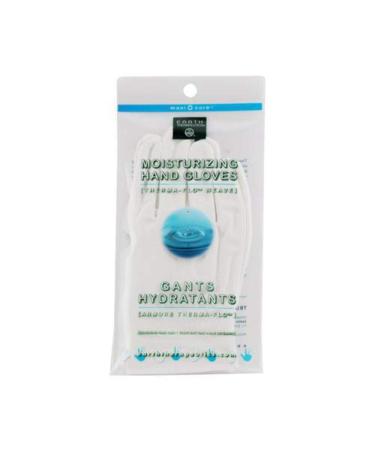 Earth Therapeutics Moisturizing Hand Gloves - White (1 Pair) - Buy Online on GoSupps.com