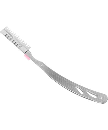 Frcolor 3-in-1 Folding Razor & Eyebrow Shaping Tool - Stainless Steel Safety Razor & Interchangeable Blades for Perfect Eyebrows - Buy Online on GoSupps.com