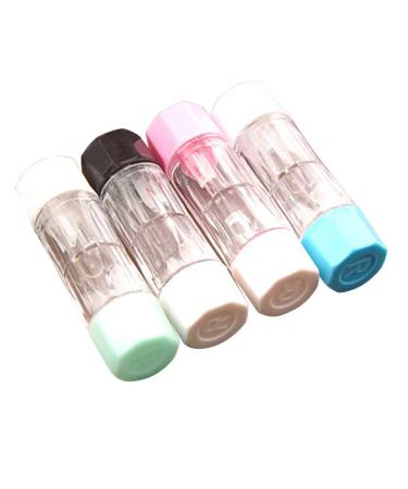 Milists 4 pieces of carrier bag for contact lenses Cases of eye contact contact lens box container for soaking lenses RGP contact lens container organizer Colored contact lenses