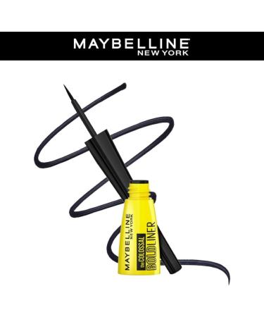 Ma ybe llin e New York Colossal Bold Pencil Eyeliner Black 3Ml Matte Finish - Buy Online on GoSupps.com