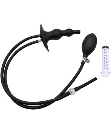 Silicone Enema Bulb Kit | Inflatable & Flexible Enema Kit for Home Use (Style 2 Anti Backflow) - Shop Internationally - Buy Online on GoSupps.com