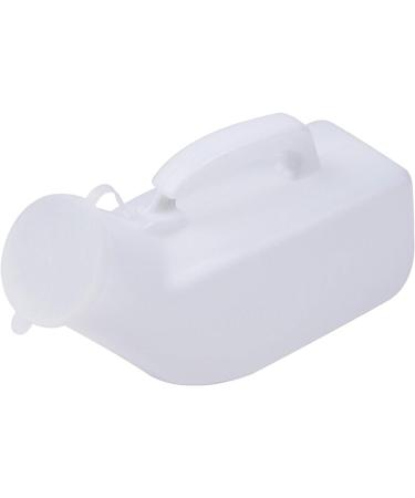 Men Urinal 1000ML Male Urinal Clear Plastic Urine Collection Device Spill Proof Device Portable Urinal Convenient and Practical Urinal - Buy Online on GoSupps.com