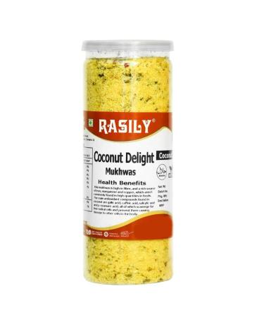 Rasily Coconut Delight Mukhwas Mouth Freshener (Coconut Delight Mukhwas Pack of 1)_Packing May Vary