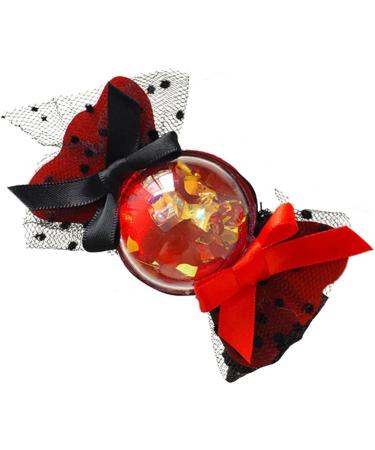 Limtula Gothic Hair Clip for Kids Cute Glittering Candy Side Clip Adult Hair Styling Accessories Halloween Theme Party Headdress Yellow candy hairpin - Buy Online on GoSupps.com
