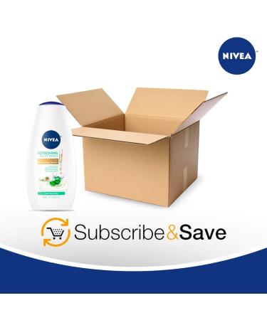 Nivea Refreshing Body Wash with Aloe & Lily - 20 fl oz | Hydrating & Refreshing Clean - Buy Online on GoSupps.com