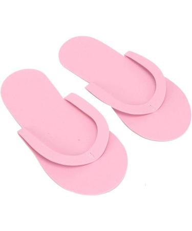 12 Pairs Portable Disposable Slippers Soft Comfortable Travelling Hotel Flip-Flops 3mm Thickness Lightweight Disposable Slippers for Spa Pedicure(Pink) - Buy Online on GoSupps.com