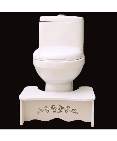 7 Inch Foldable Toilet Stool for Adults & Kids - Eco-Friendly Wood-Plastic Board - Buy Online on GoSupps.com