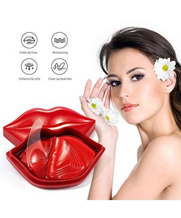 20PCS Cherry Lip Mask - Moisturizing Sleep Mask for Plump Youthful Lips | Reduces Lines & Restores Hydration - Buy Online on GoSupps.com