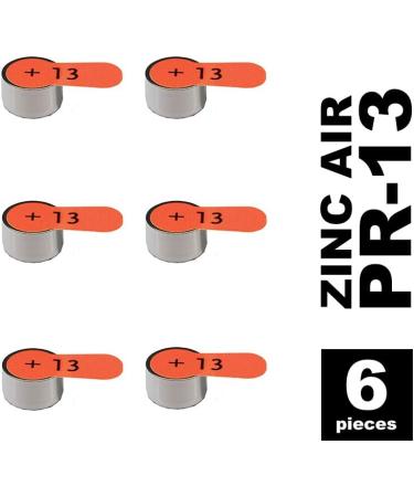 Panasonic PR13 Zinc-Air Hearing Aid Batteries - Type 13 1.4V 60 Pack (10 Packs) - Long-lasting & Reliable Performance - Buy Online on GoSupps.com