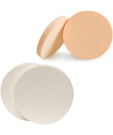 24 PCS Makeup Sponge Round Circle Flat Makeup Sponge Applicator Face Paint Sponges Foam Latex Foundation Cosmetic Sponge Soft Makeup Sponges Face Washing Cleansing Sponge Puff - Buy Online on GoSupps.com